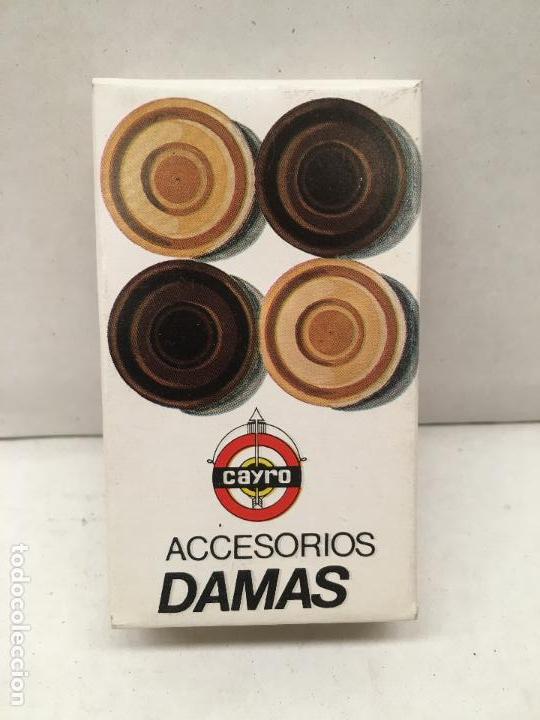 Juegos de mesa: JUEGO DE DAMAS A&Ntilde;OS 70 A EXTRENAR - Foto 2