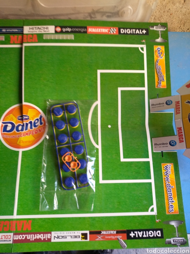 Juegos de mesa: Juego completo de futbol chapas Danet( Ronaldinho) Danone - Foto 3 - 133802815