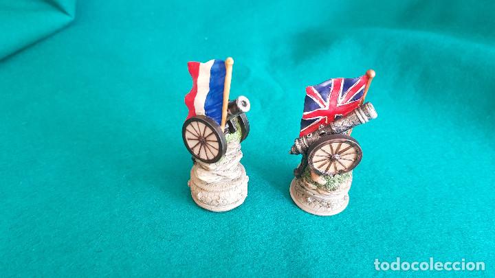 Juegos de mesa: AJEDREZ TEMATICO FIGURAS DE RESINA BATALLA DE WATERLOO - Foto 12