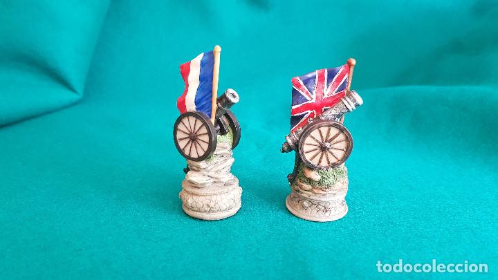 Juegos de mesa: AJEDREZ TEMATICO FIGURAS DE RESINA BATALLA DE WATERLOO - Foto 13