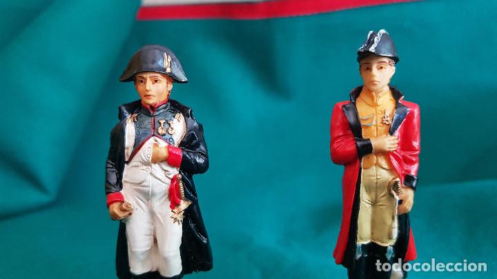 Juegos de mesa: AJEDREZ TEMATICO FIGURAS DE RESINA BATALLA DE WATERLOO - Foto 21