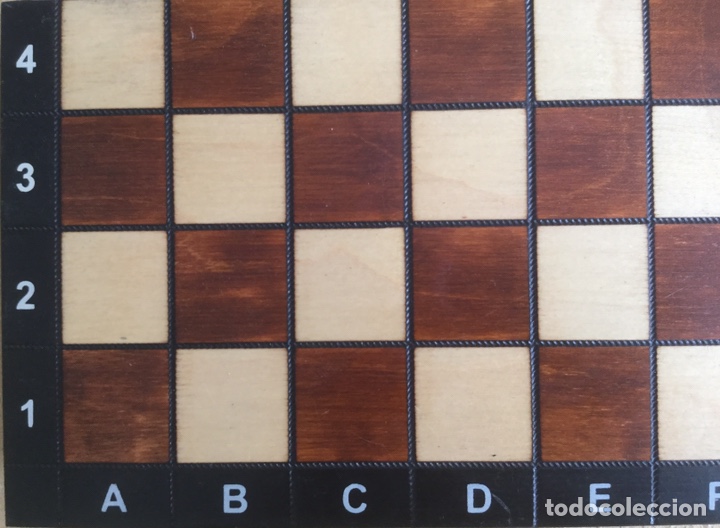 Juegos de mesa: CAJA DE MARQUETERIA PARA DAMAS Y AJEDREZ - Foto 7