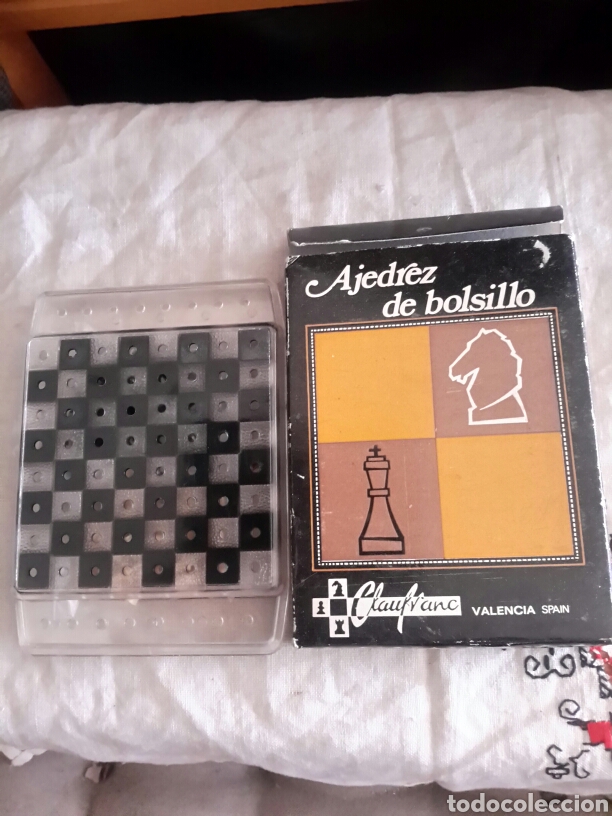 Juegos de mesa: Ajedrez de bolsillo Claufranc - Foto 1