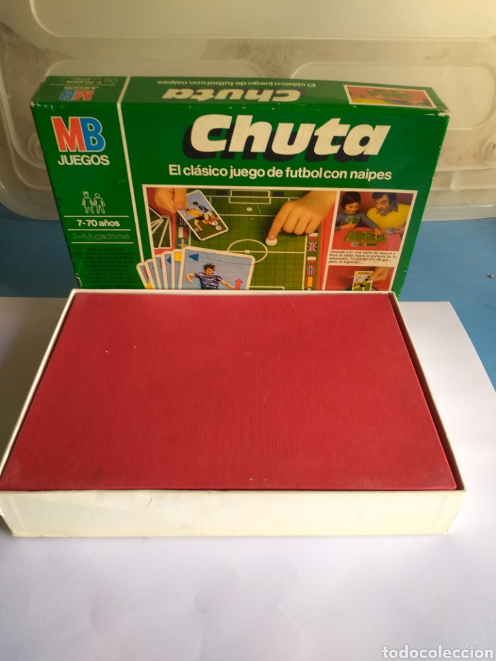 Juegos de mesa: Juego de mesa CHUTA ,el clásico juego de fútbol con naipes MB año 1982 - Foto 7 - 175677419