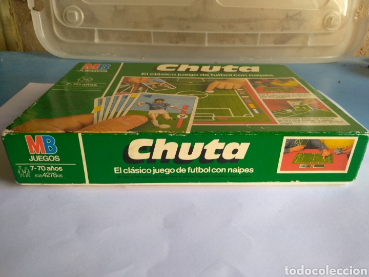 Juegos de mesa: Juego de mesa CHUTA ,el clásico juego de fútbol con naipes MB año 1982 - Foto 9 - 175677419