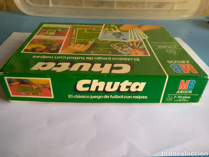 Juegos de mesa: Juego de mesa CHUTA ,el clásico juego de fútbol con naipes MB año 1982 - Foto 10 - 175677419