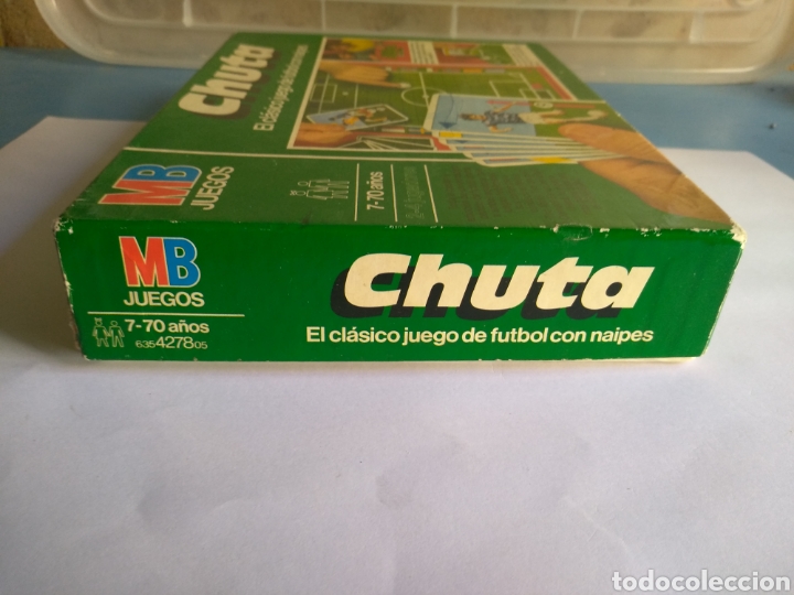 Juegos de mesa: Juego de mesa CHUTA ,el clásico juego de fútbol con naipes MB año 1982 - Foto 11 - 175677419