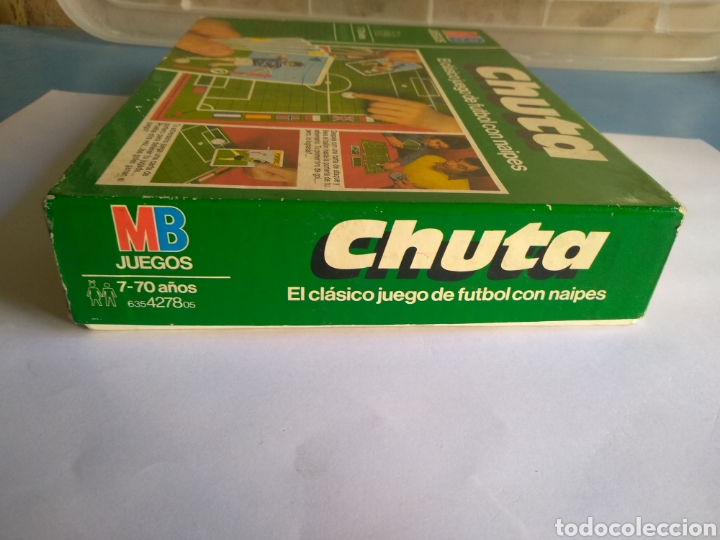 Juegos de mesa: Juego de mesa CHUTA ,el clásico juego de fútbol con naipes MB año 1982 - Foto 12 - 175677419