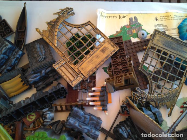 Juegos de mesa: MEGABLOCKS, Lote piezas y dos dragones - Foto 7