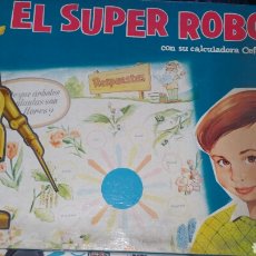 Juegos de mesa: JUEGO EL SUPER ROBOT EL BRAZO PARTIDO 7 HOJAS A DOS CARAS. Lote 136190214