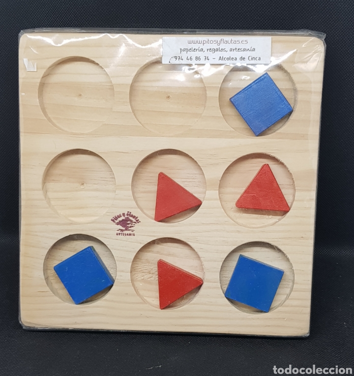 Juegos de mesa: juego tres en raya - madera - car117 - Foto 1