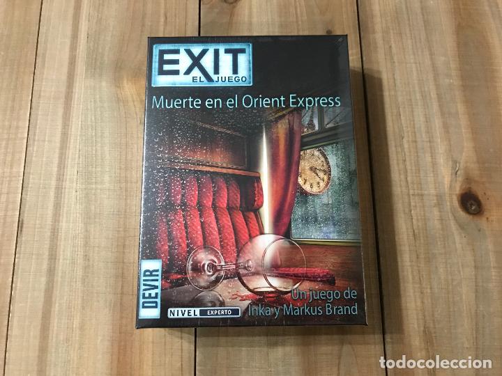 Juegos de mesa: juego de mesa - EXIT 8: Muerte en el Orient Express - DEVIR - Precintado - escape room - Foto 1