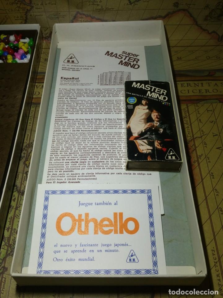 Juegos de mesa: LOTE. SUPER MASTER MIND Y MINI MASTER MIND. H.H. 1976 - Foto 12