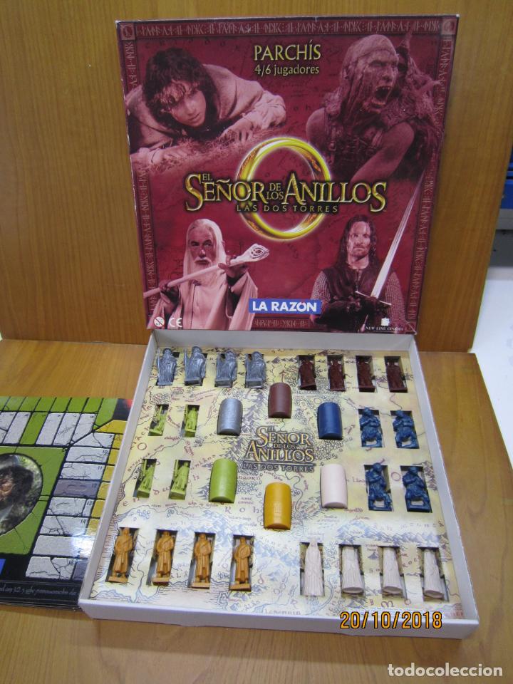 Juegos de mesa: Juego de mesa parches Se&ntilde;or de los anillos - Foto 1