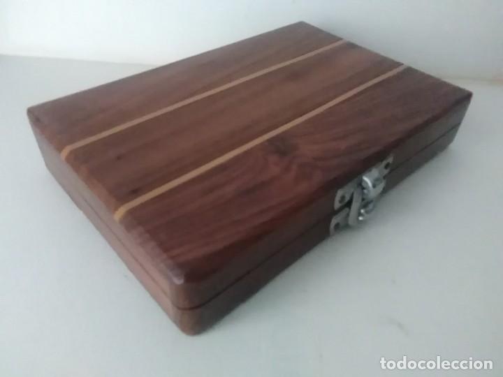 Juegos de mesa: Juego backgammon de viaje 17x10x3 ctms - Foto 7