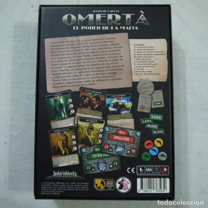 Juegos de mesa: OMERT&Agrave;. EL PODER DE LA MAFIA - Foto 2