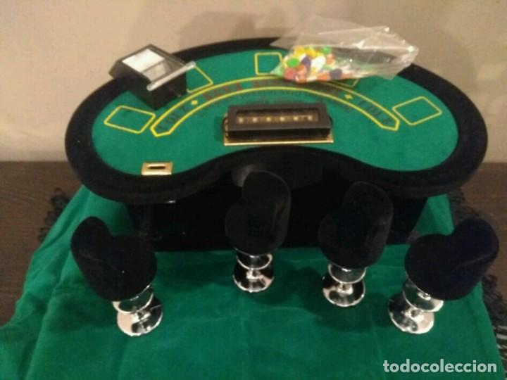 Juegos de mesa: ANTIGUO JUEGO - MINI DELUXE BLACK JACK - Foto 2