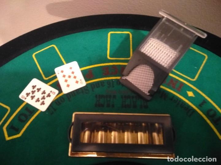 Juegos de mesa: ANTIGUO JUEGO - MINI DELUXE BLACK JACK - Foto 5