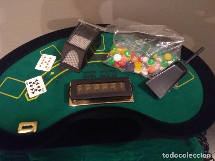 Juegos de mesa: ANTIGUO JUEGO - MINI DELUXE BLACK JACK - Foto 6