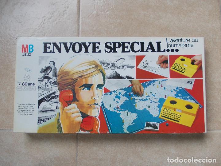 Juegos de mesa: JUEGO DE MESA ENVOYE SPECIAL DE MB EN FRANCES - Foto 1