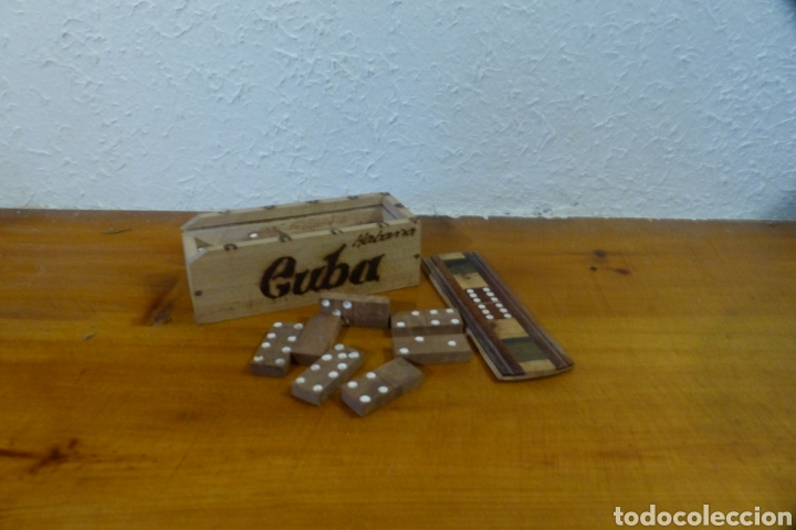 Juegos de mesa: Juego de domin&oacute; hecho en madera - Foto 2