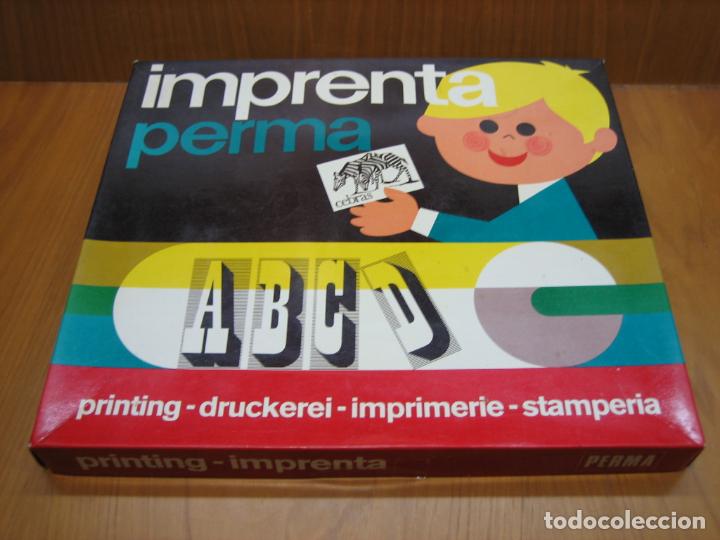 Juegos de mesa: Antiguo juego imprenta - Foto 5