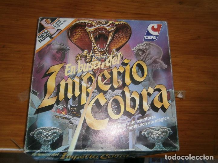 Juegos de mesa: IMPERIO COBRA incompleto creo - Foto 1