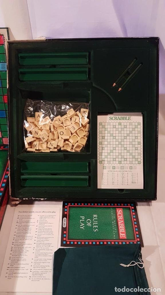 Juegos de mesa: JUEGO DE MESA SCRABBLE DE LUXE 1988 - Foto 6