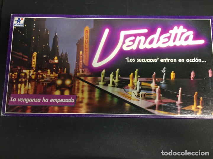 Juegos de mesa: Juego de mesa vendetta de borras - Foto 1