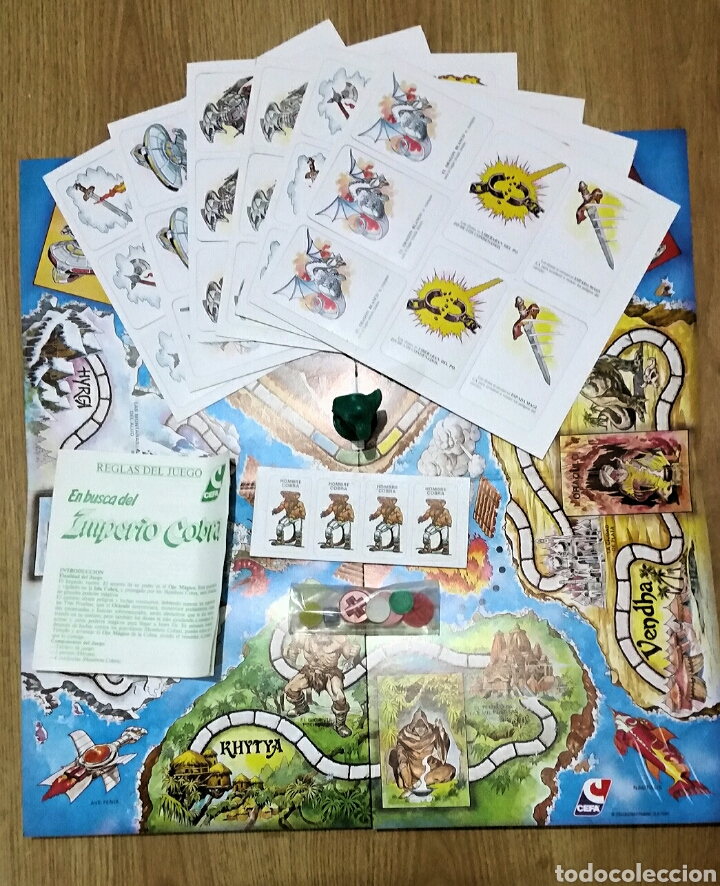 Juegos de mesa: JUEGO DE MESA EN BUSCA DEL IMPERIO COBRA. CEFA. 1981. NUEVO - Foto 4