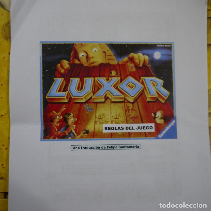 Juegos de mesa: LUXOR - RAVENSBURGER - 2001 - Foto 3