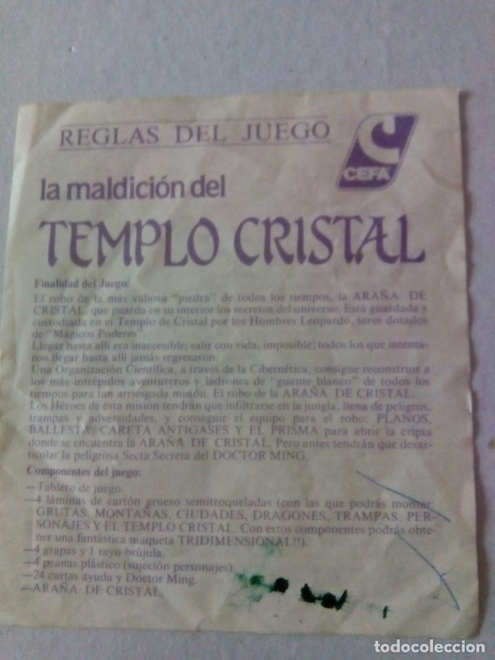 Juegos de mesa: Templo cristal incompleto cefa - Foto 3