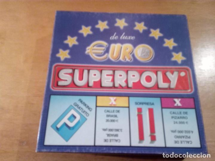 Juegos de mesa: (6059) EURO SUPERPOLY- JUEGO DE MESA COMPLETO - Foto 1