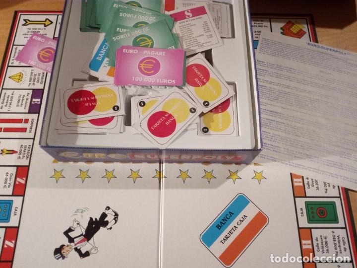 Juegos de mesa: (6059) EURO SUPERPOLY- JUEGO DE MESA COMPLETO - Foto 2