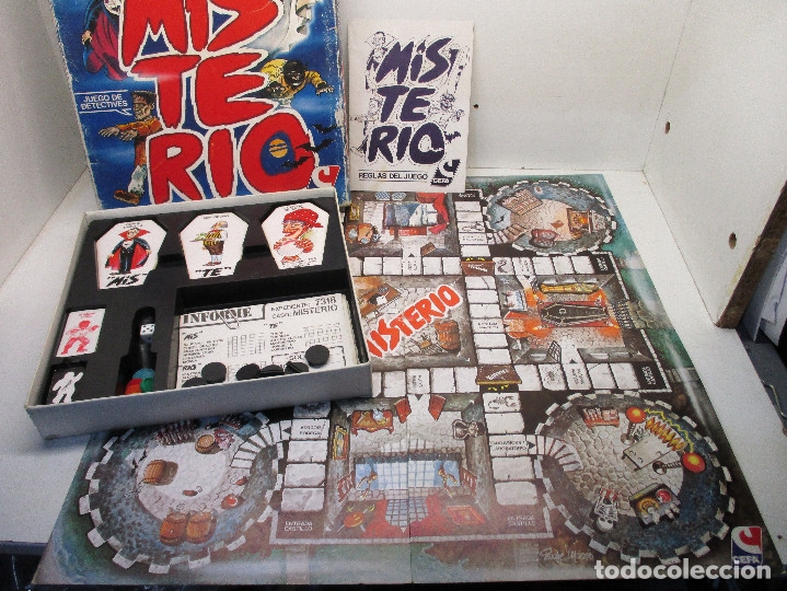 juego de mesa misterio, cefa, años 80 - Comprar Juegos de ...