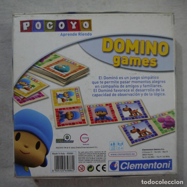 Juegos de mesa: DOMINO POCOYO - CLEMENTONI - 2005 - Foto 2