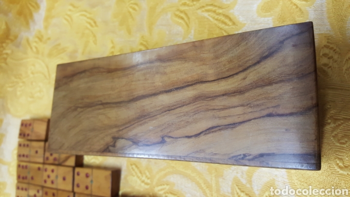 Juegos de mesa: JUEGO DE DOMIN&Oacute; DE MADERA DE RAIZ - Foto 8
