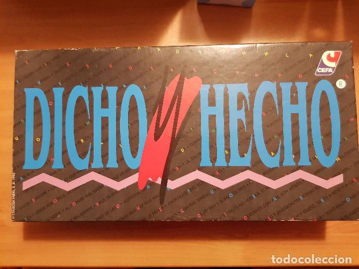 Juegos de mesa: Dicho y Hecho de Cefa - Foto 1