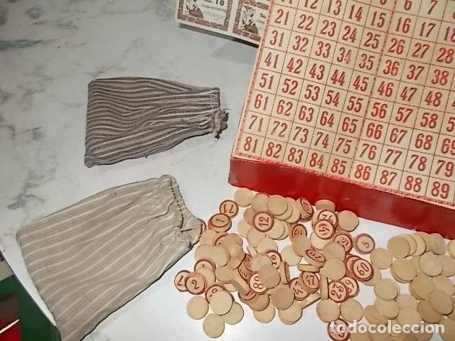 Juegos de mesa: Antiguo juego de loter&iacute;a - Foto 3