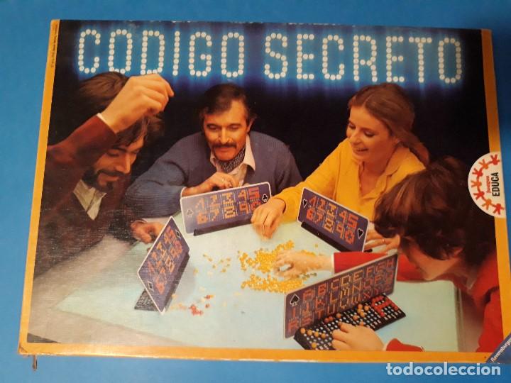 juego de mesa código secreto (educa años 80) - Comprar ...