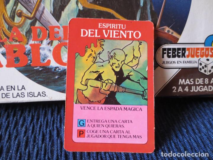 Juegos de mesa: Carta Espiritu del Viento de La Isla del Diablo (Feber) - Foto 1