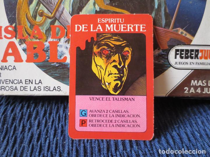 Juegos de mesa: Carta Espiritu de la Muerte de La Isla del Diablo (Feber) - Foto 1