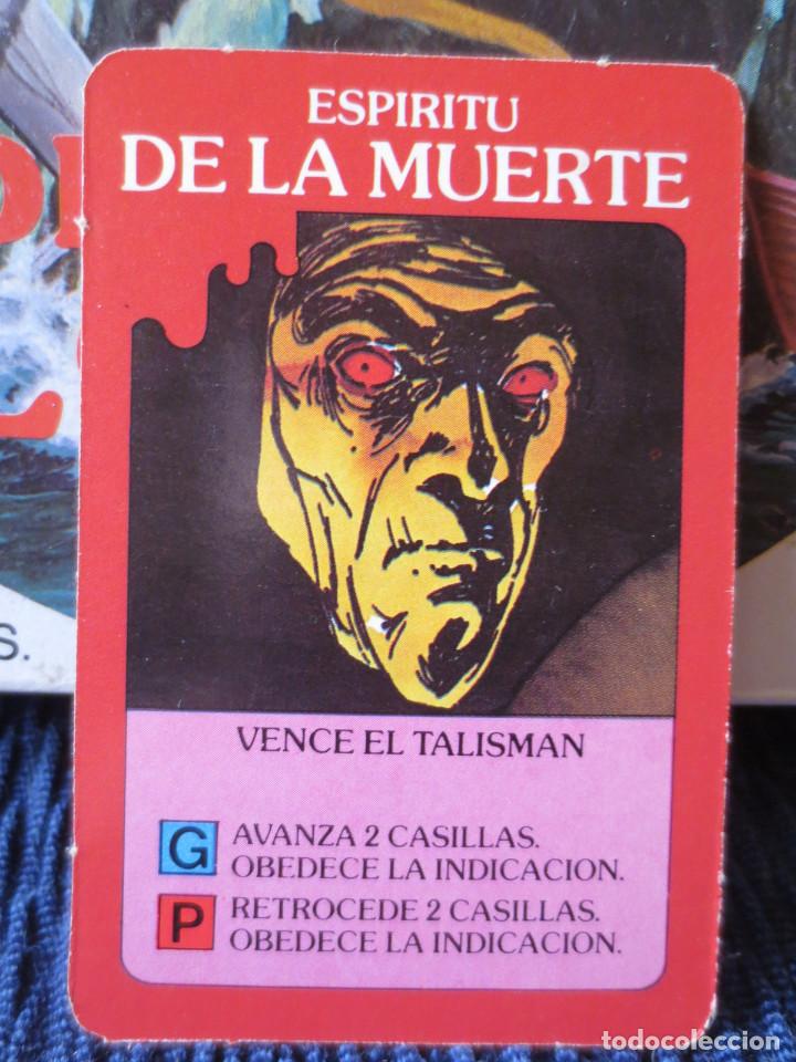 Juegos de mesa: Carta Espiritu de la Muerte de La Isla del Diablo (Feber) - Foto 2