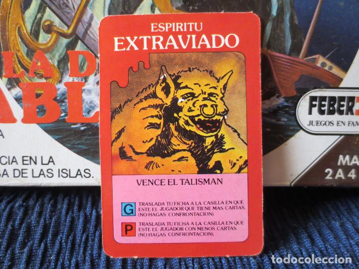 Juegos de mesa: Carta Espiritu Extraviado de La Isla del Diablo (Feber) - Foto 1