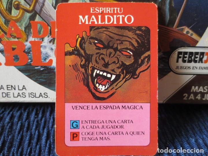Juegos de mesa: Carta Espiritu Maldito de La Isla del Diablo (Feber) - Foto 1