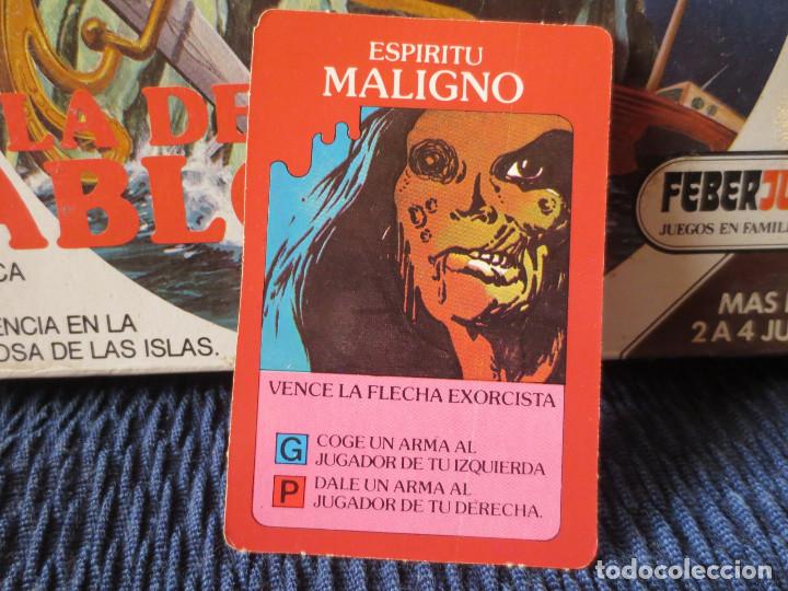 Juegos de mesa: Carta Espiritu Maligno La Isla del Diablo (Feber) - Foto 1