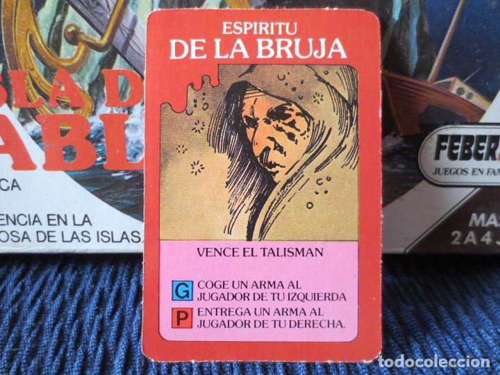 Juegos de mesa: Carta Espiritu de la Bruja de La Isla del Diablo (Feber) - Foto 1