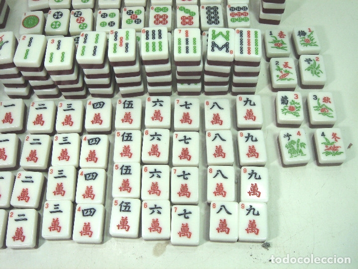 mahjong completo 144 fichas - juego solitario c - Comprar ...