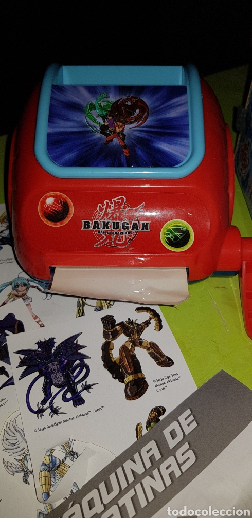 Juegos de mesa: bakugan maquina de pegatinas - arm01 - Foto 2