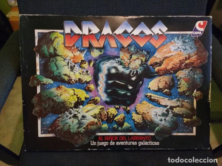 Juegos de mesa: DRACOS - EL SE&Ntilde;OR DEL LABERINTO (CEFA - JUEGO DE MESA VINTAGE) - Foto 1